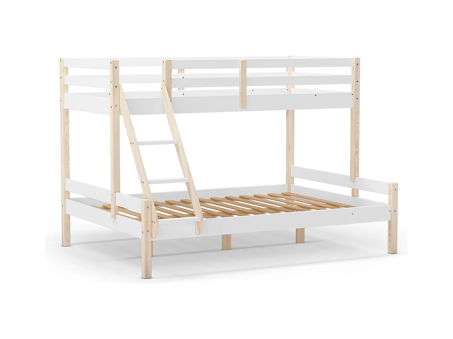 Lits superposés couchages 90x190 cm et 140x190 cm - ÉVY