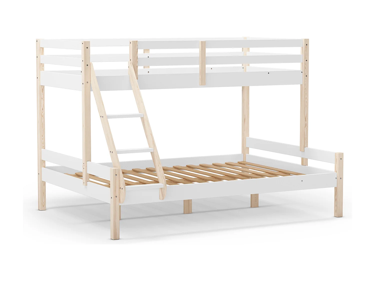 Lits superposés couchages 90x190 cm et 140x190 cm - ÉVY