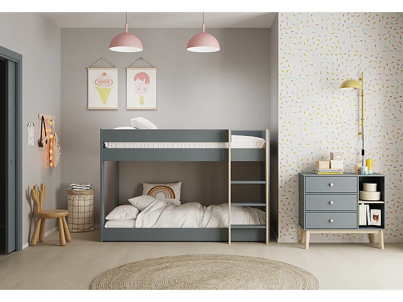 Letto a castello 197x131,5 cm