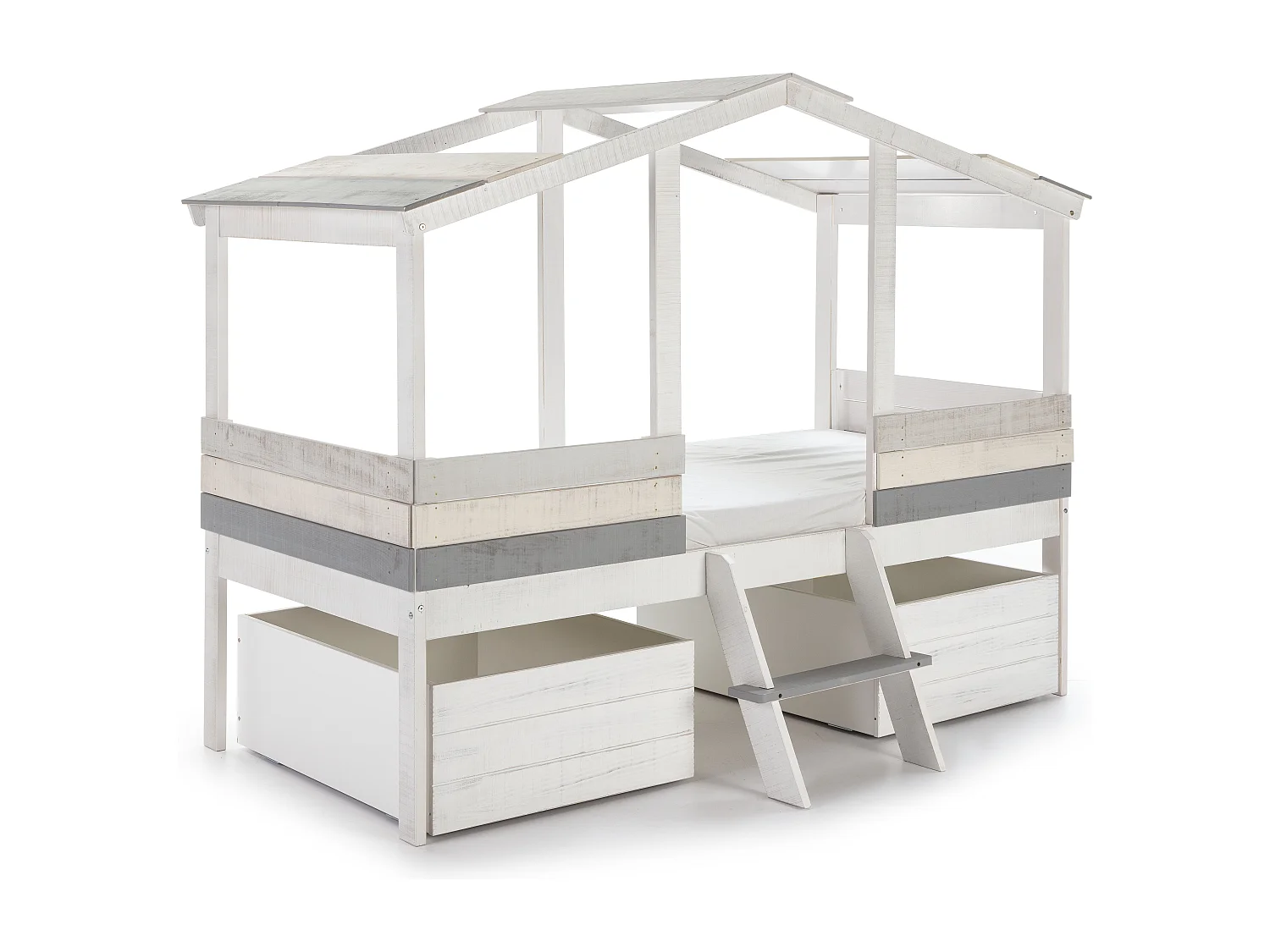 Cama estilo casa 206x165 cm