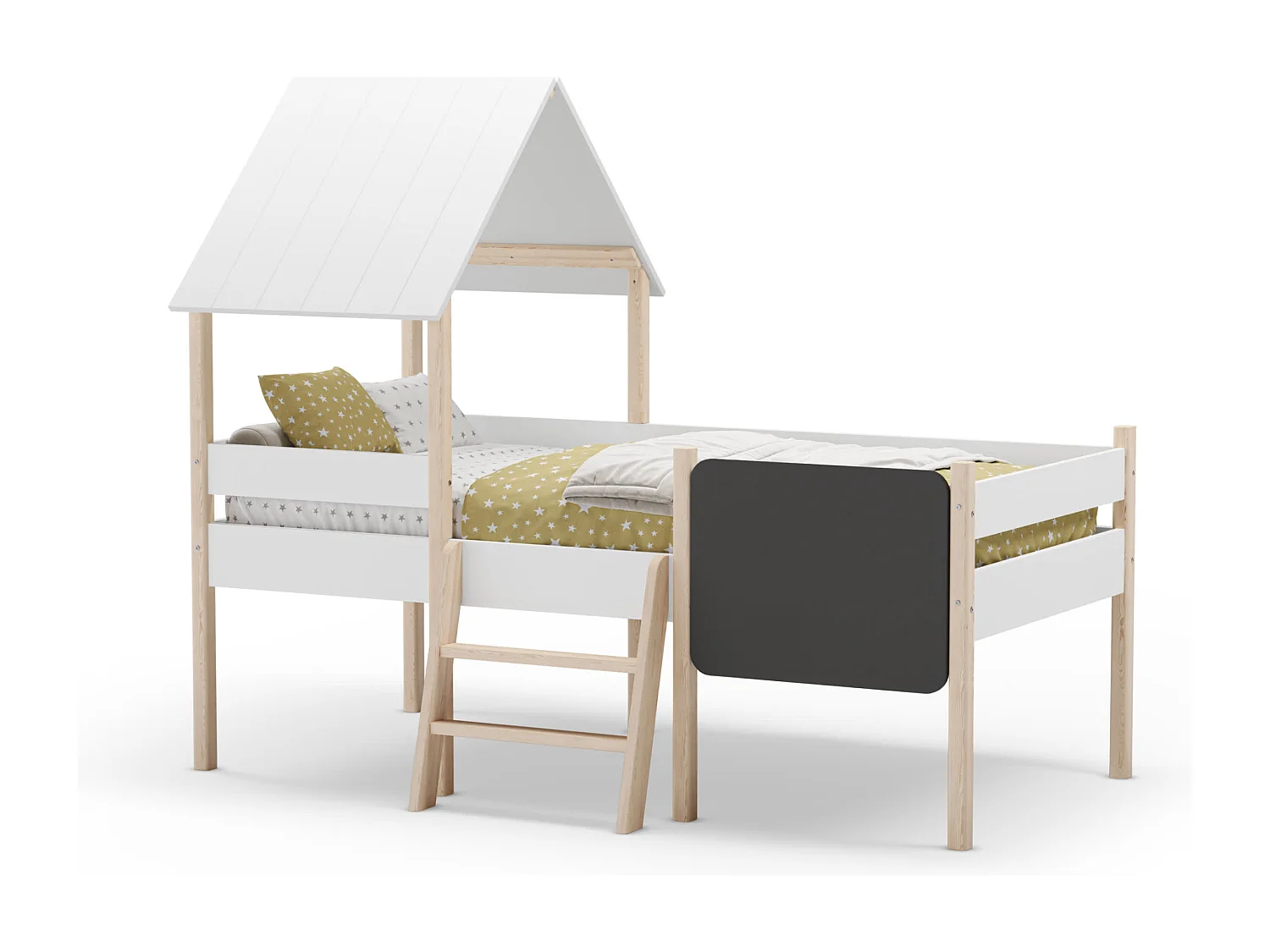 Cama estilo casa 203x176 cm