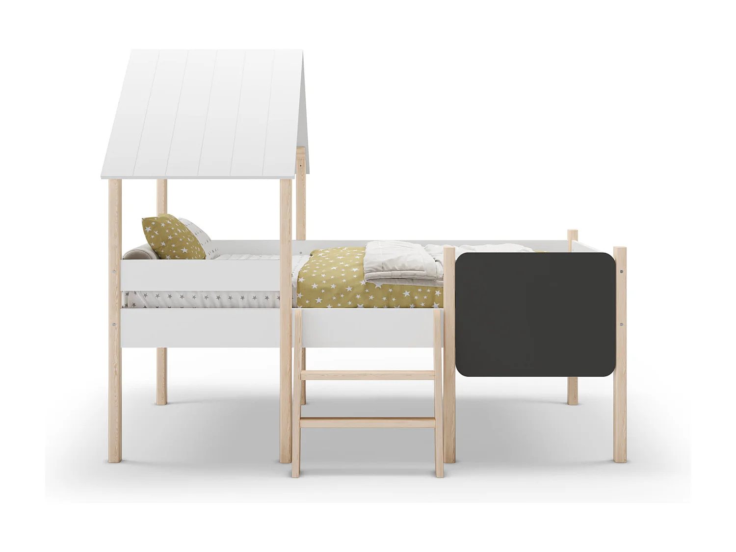 Cama estilo casa 203x176 cm