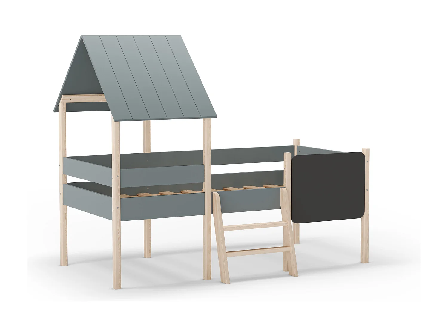 Letto a stile casetta 203x176 cm