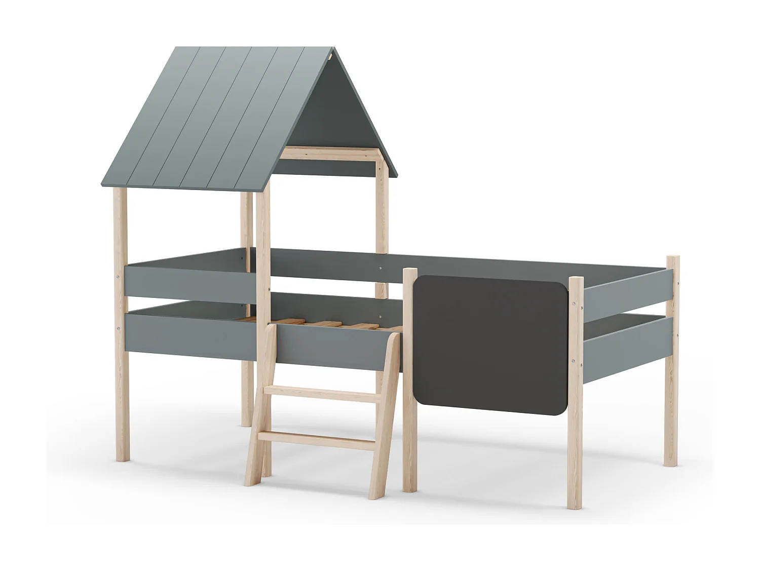 Cama estilo casa 203x176 cm