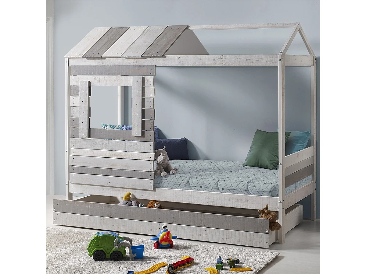 Letto a stile casetta 200x181 cm