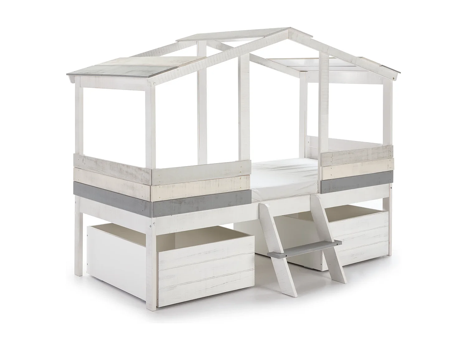 Cama estilo casa 206x165 cm