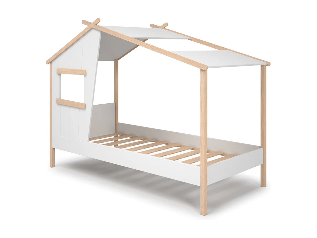 Cama estilo casa 215x158 cm