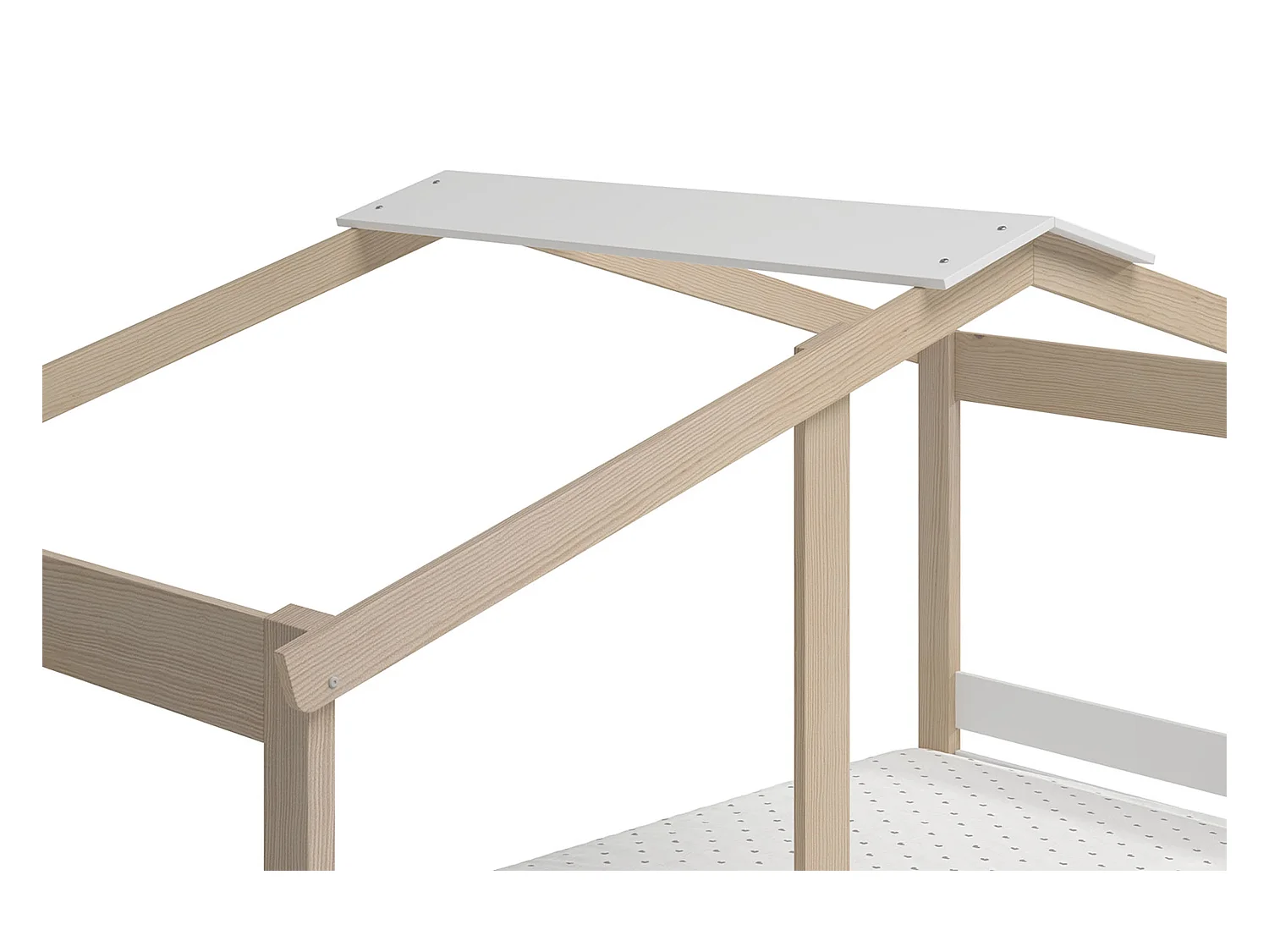 Cama estilo casa 205x147 cm