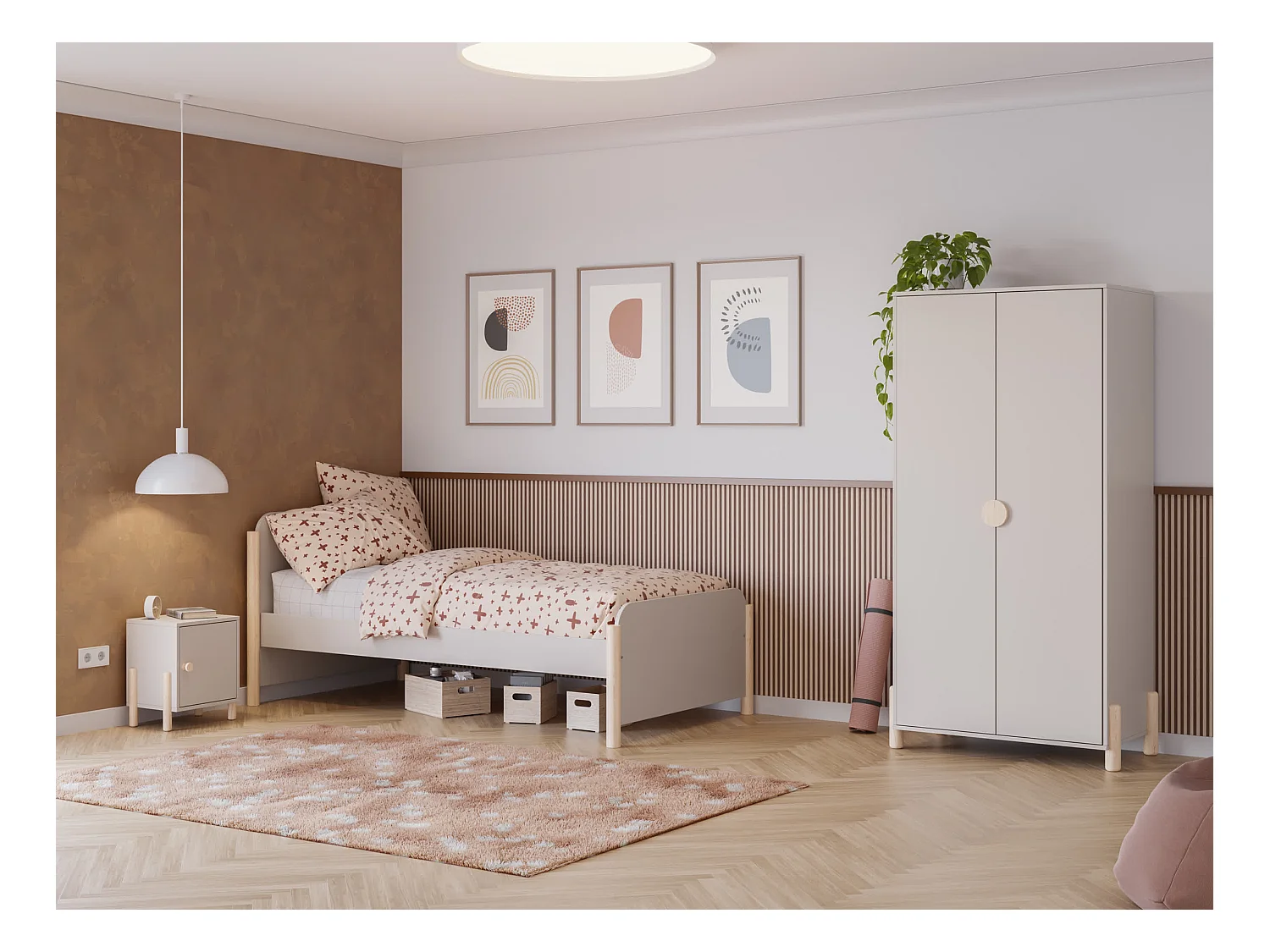 Armoire 2 portes H180 cm - DAPHNÉ