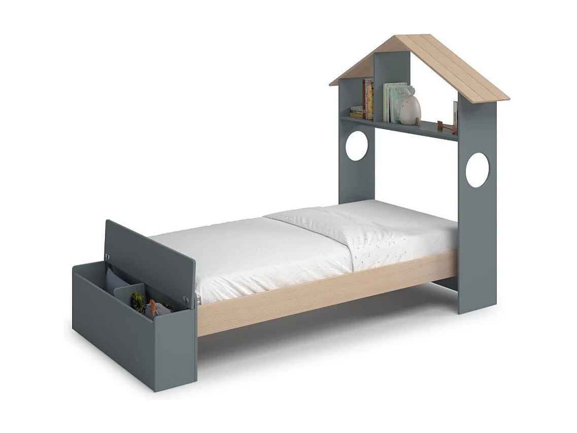 Eenvoudig verlicht met etagère en assortimentsinhoud 216,5x153 cm