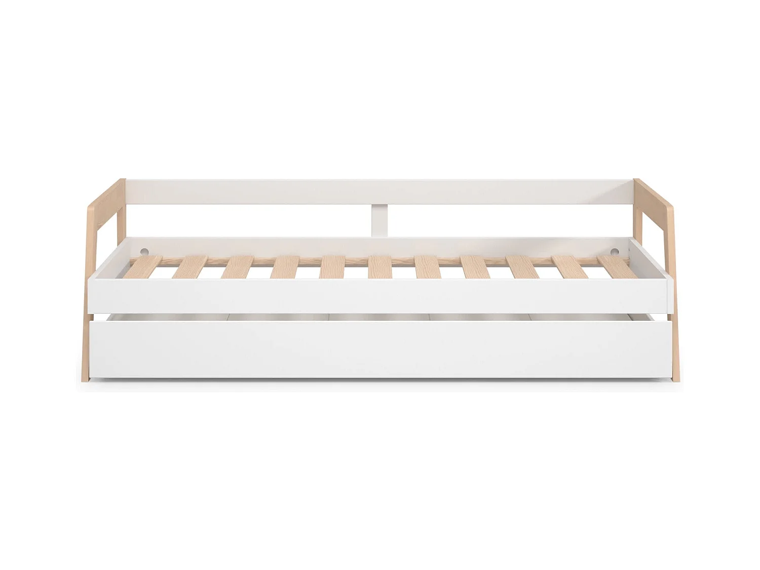 Doppio letto a ponte estraibile 208x96 cm