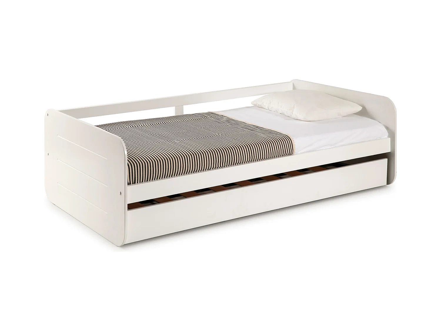 Doppio letto a ponte estraibile 195x105 cm