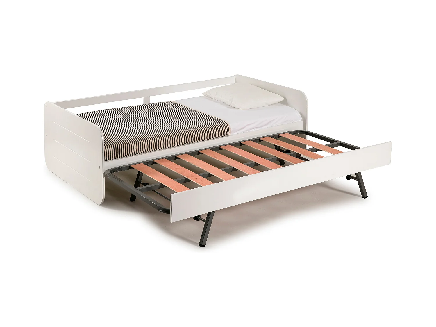 Doppio letto a ponte estraibile 195x105 cm