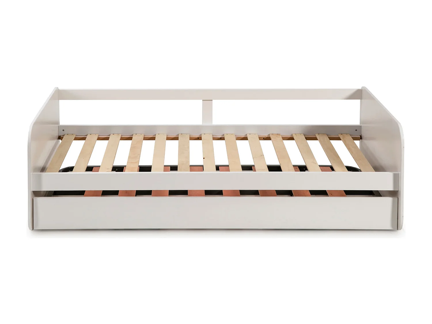 Lit pont gigogne double 195x105 cm