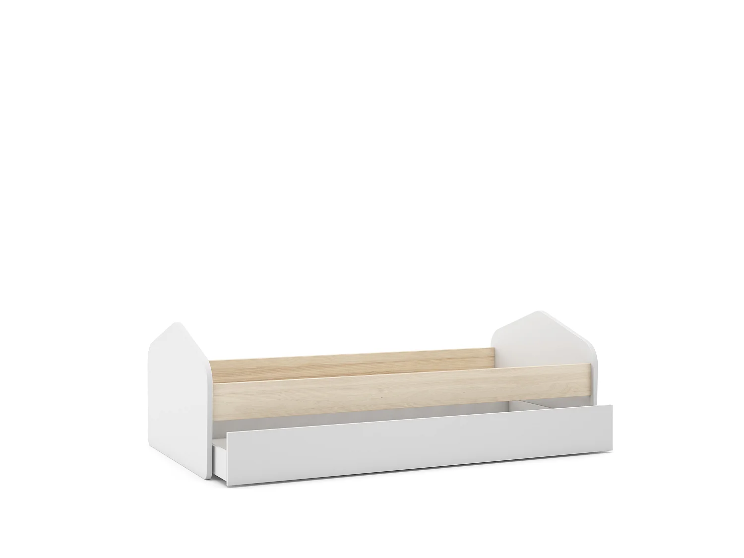 Individueel bed met extra vak 205x100 cm