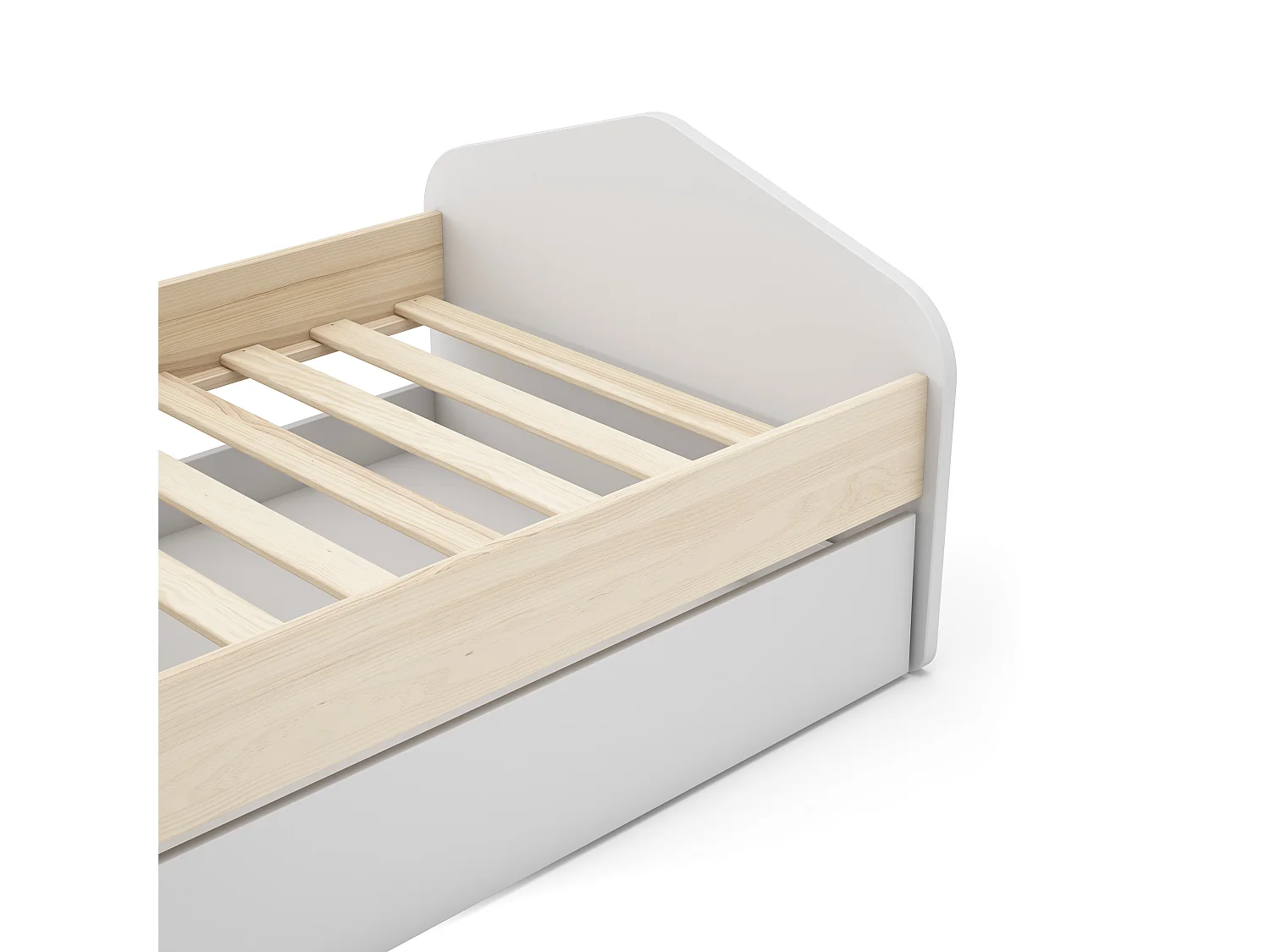 Individueel bed met extra vak 205x100 cm