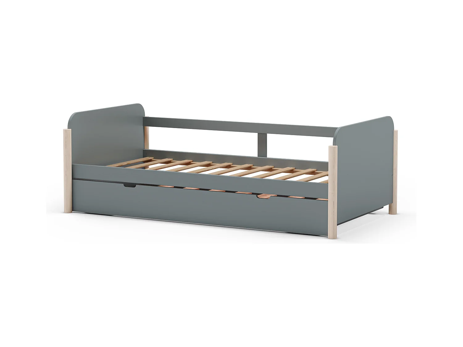 Doppio letto a ponte estraibile 203x108 cm