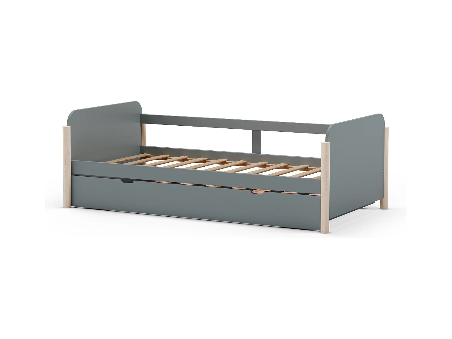 Doppio letto a ponte estraibile 203x108 cm