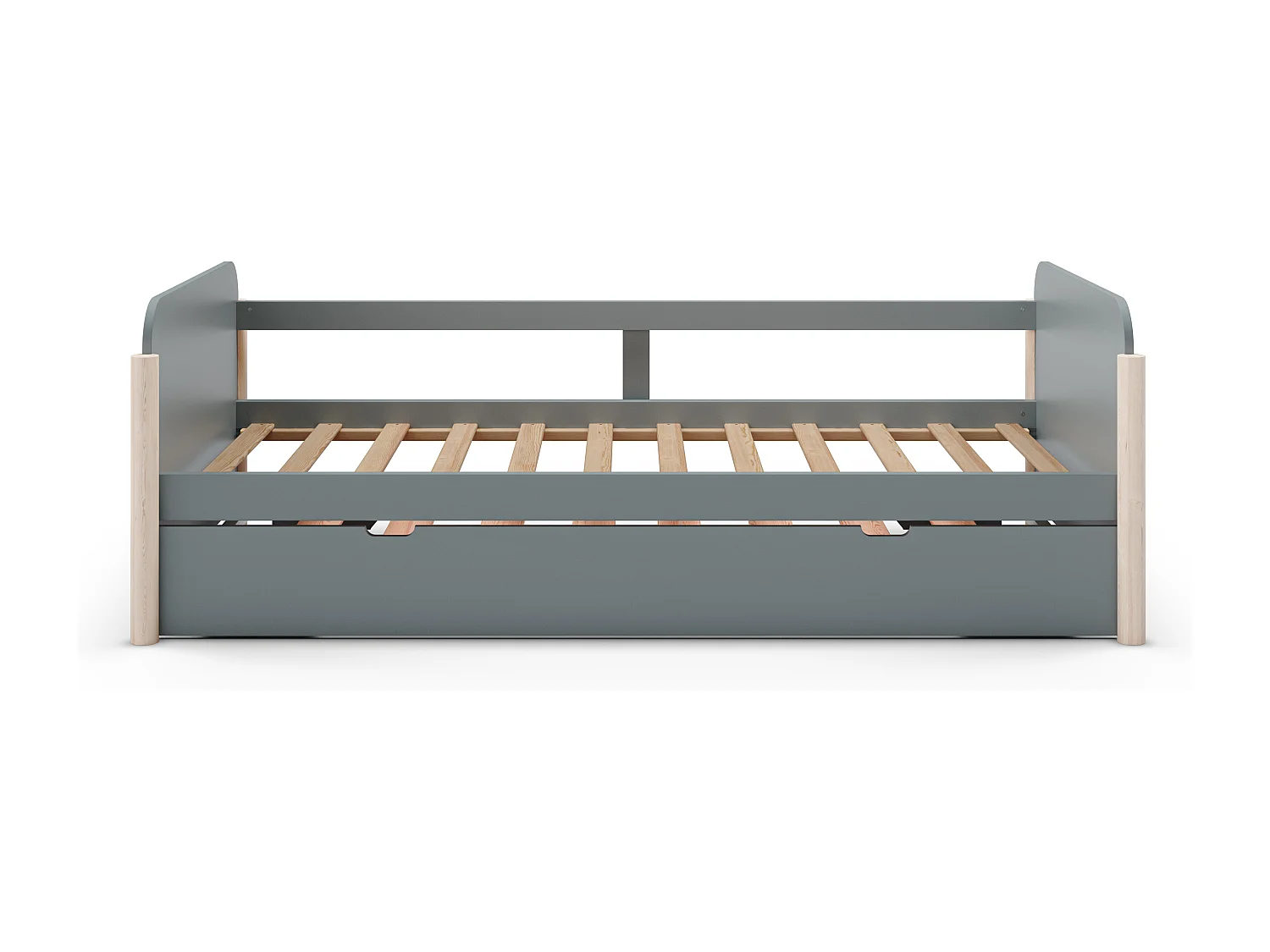 Lit pont gigogne double 203x108 cm