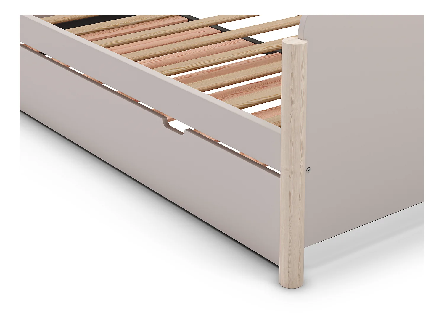 Doppio letto a ponte estraibile 203x108 cm