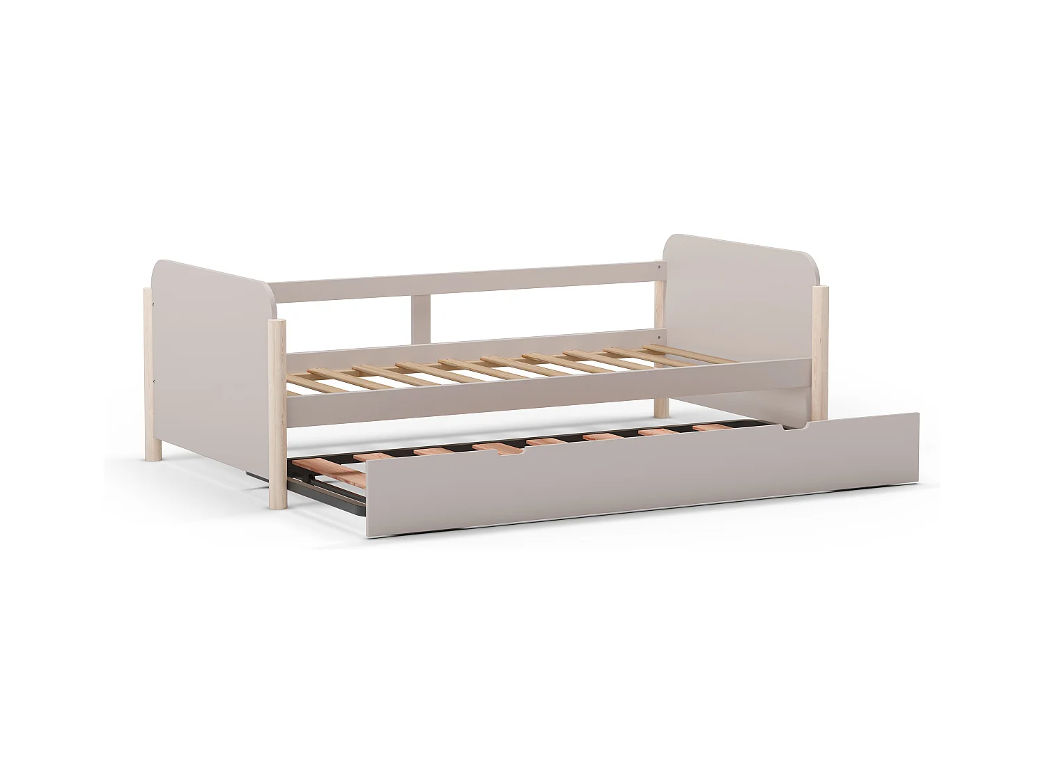 Doppio letto a ponte estraibile 203x108 cm