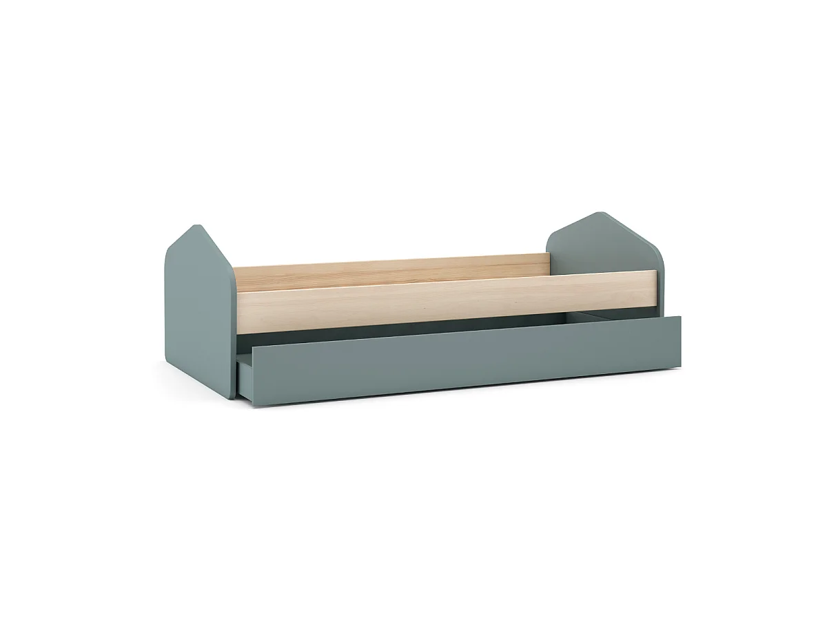 Individueel bed met extra vak 205x100 cm