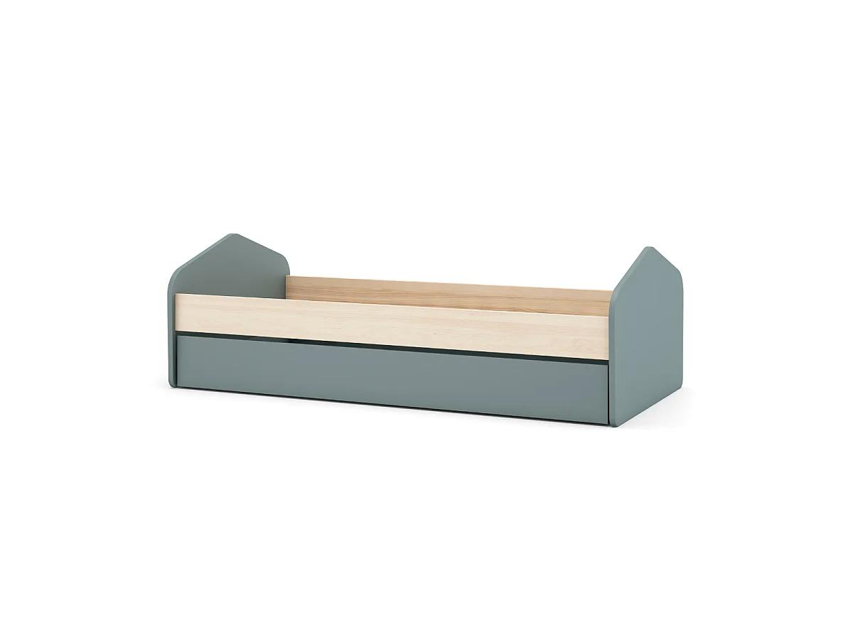 Individueel bed met extra vak 205x100 cm