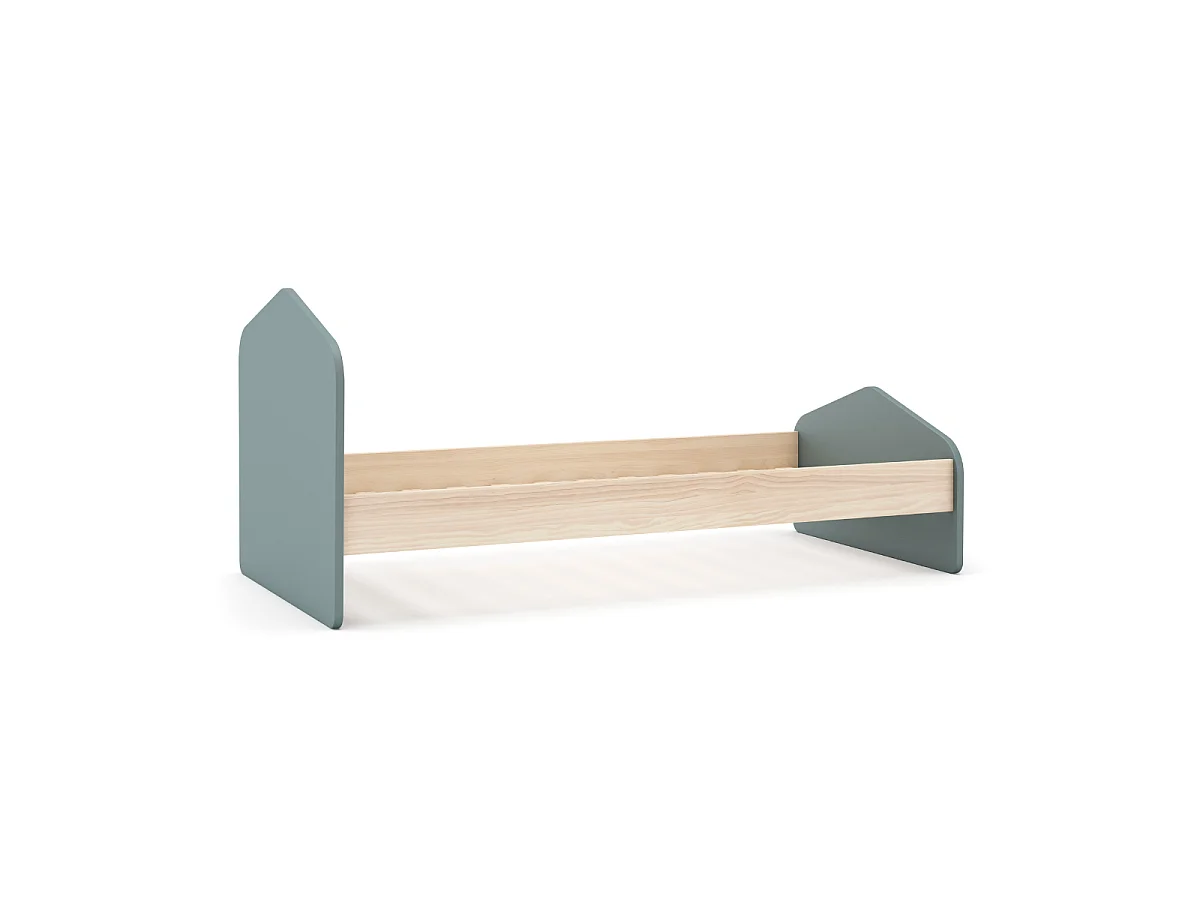 Individueel bed met extra vak 205x100 cm