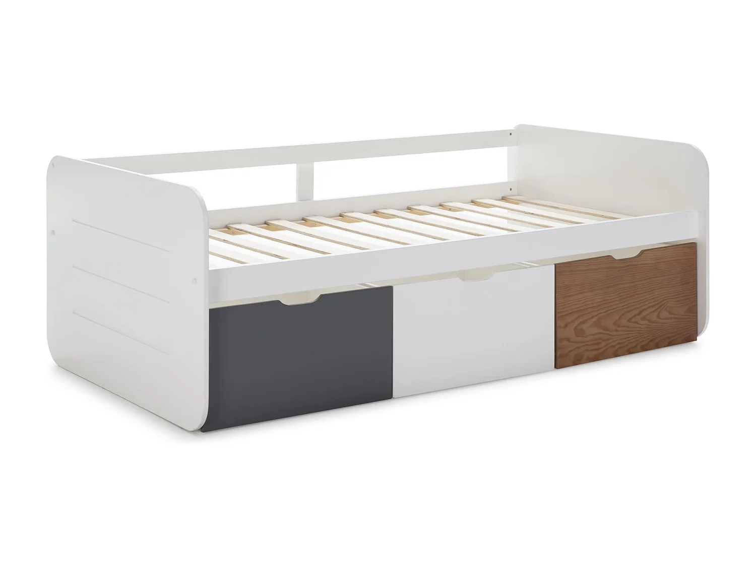 Verlicht wit met 3 assortiment planken 195x105 cm