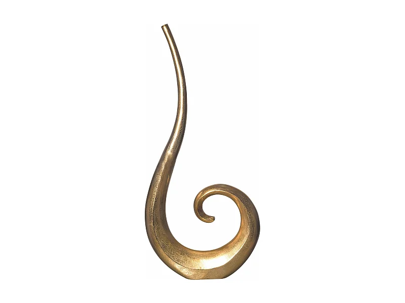 Vase à Fleurs Décorative 100 cm Aluminium Spirale de Sol Métal XXL