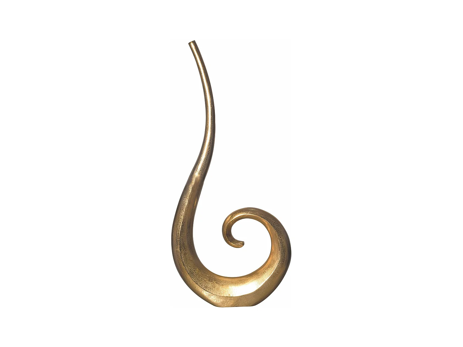 Vase à Fleurs Décorative 100 cm Aluminium Spirale de Sol Métal XXL