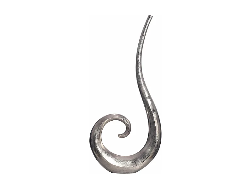 Vase à Fleurs Décorative 100 cm Aluminium Spirale de Sol Métal XXL