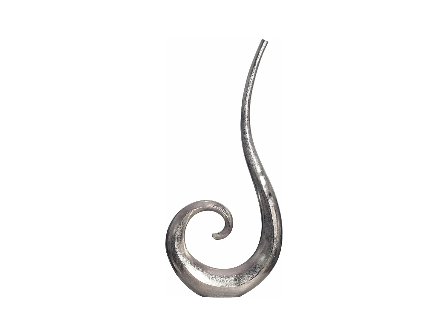 Vase à Fleurs Décorative 100 cm Aluminium Spirale de Sol Métal XXL