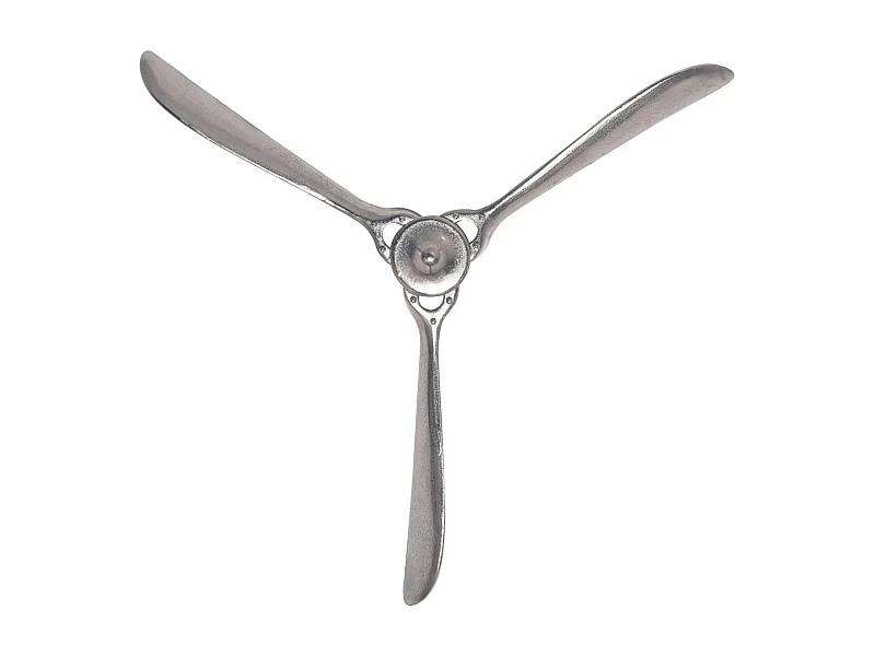 Hélice Murale Déco 85 cm Métal Sculpture Murale Décoration Moderne