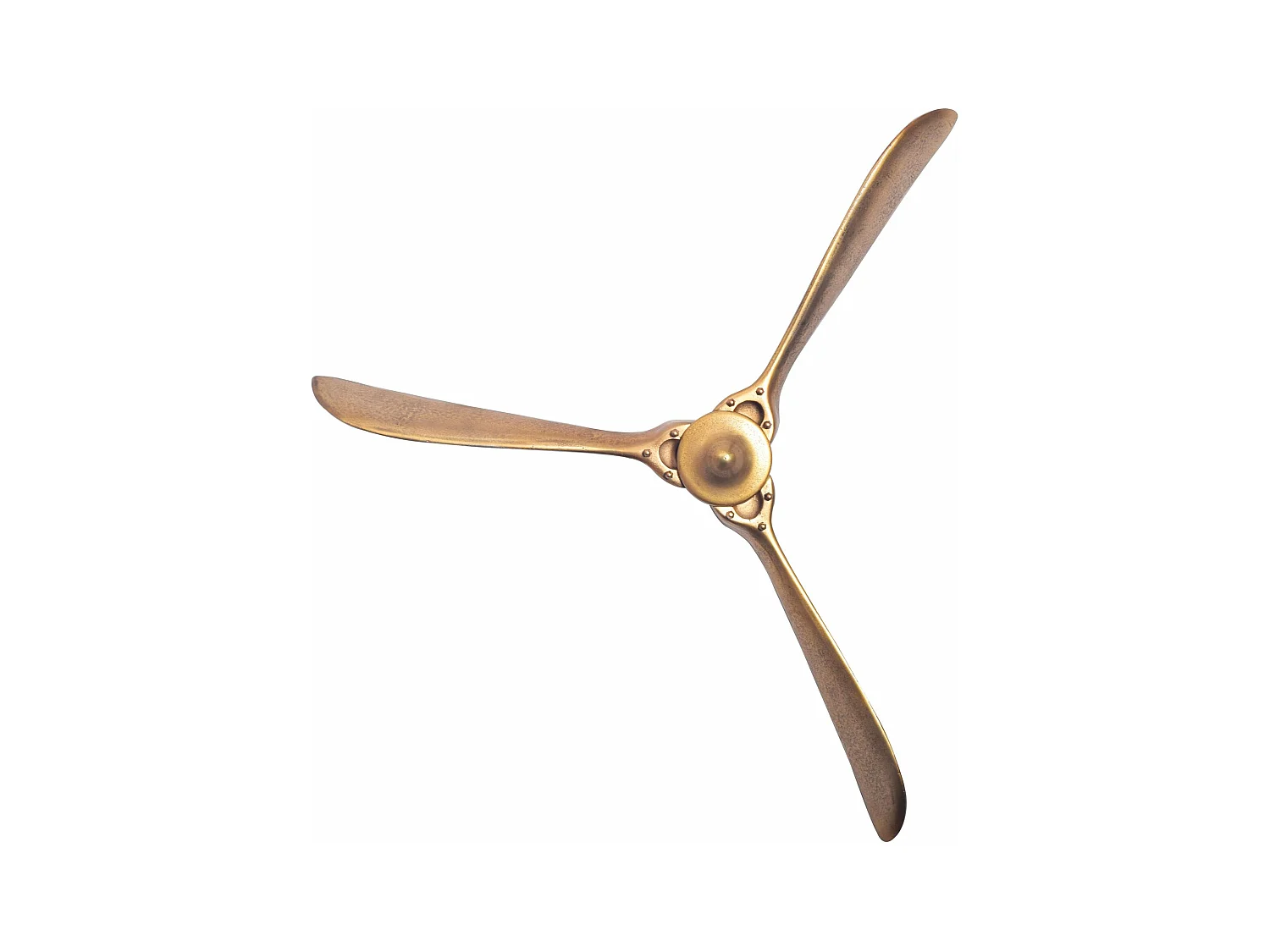 Hélice Murale Déco 85 cm Métal Sculpture Murale Décoration Moderne