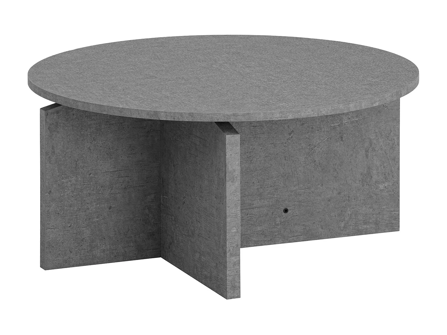 Table Basse Canapé de Salon 70 cm Grande Ronde Moderne Contemporain