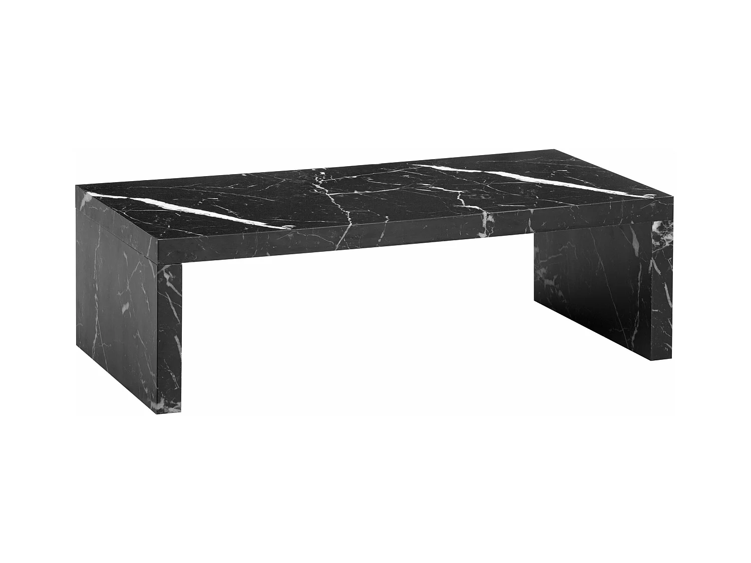Table Basse de Salon 110 cm Grande Design Moderne Rectangulaire Simple
