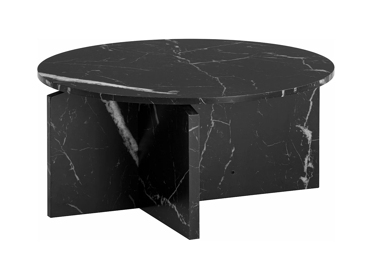 Table Basse Canapé de Salon 70 cm Grande Ronde Moderne Contemporain