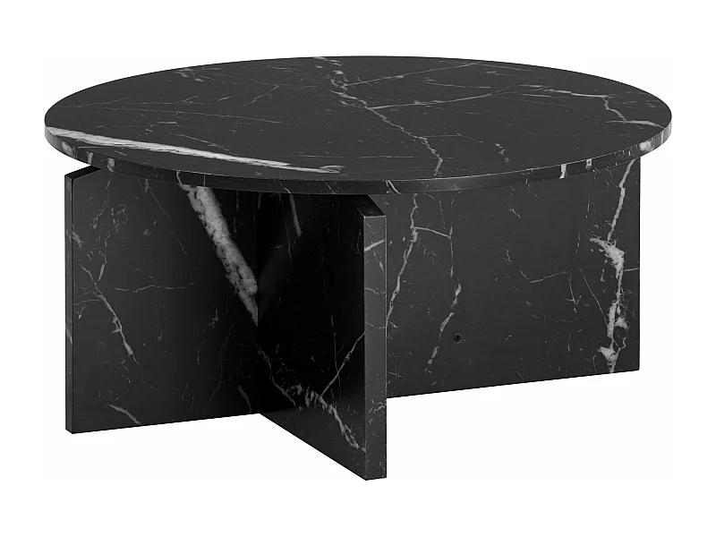 Table Basse Canapé de Salon 70 cm Grande Ronde Moderne Contemporain