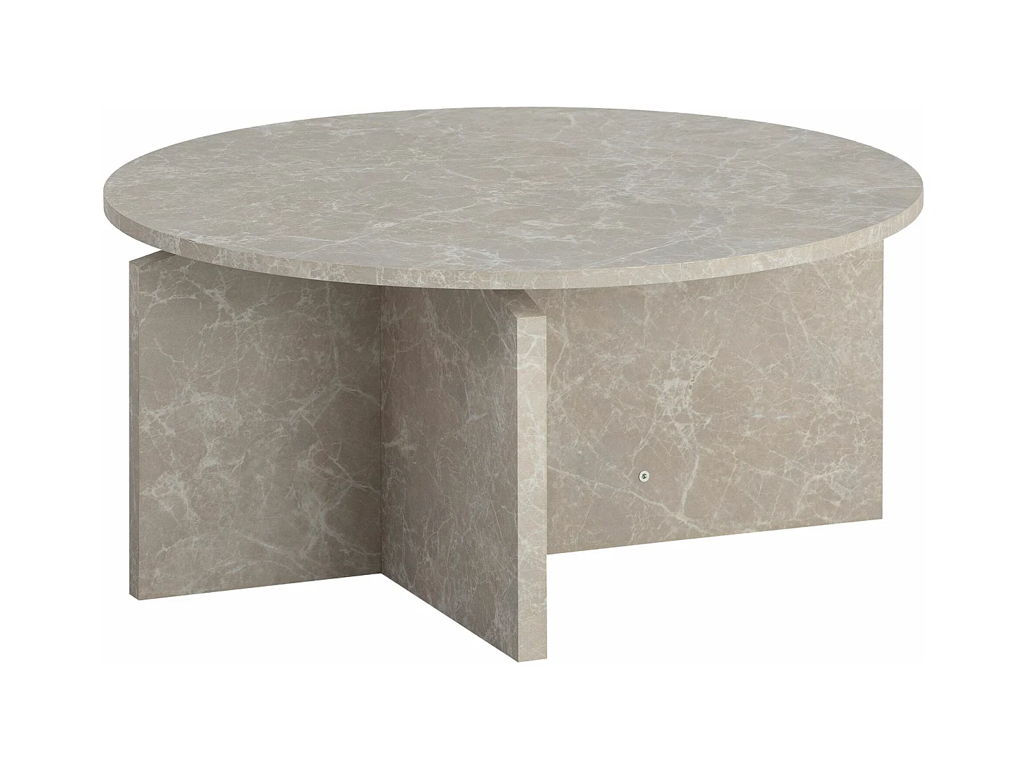 Table Basse Canapé de Salon 70 cm Grande Ronde Moderne Contemporain