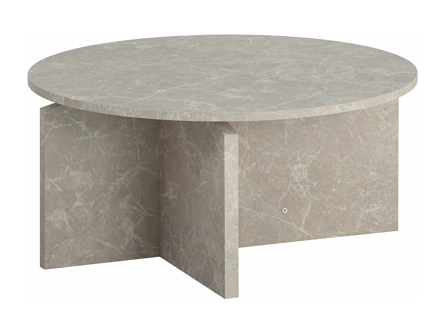 Table Basse Canapé de Salon 70 cm Grande Ronde Moderne Contemporain