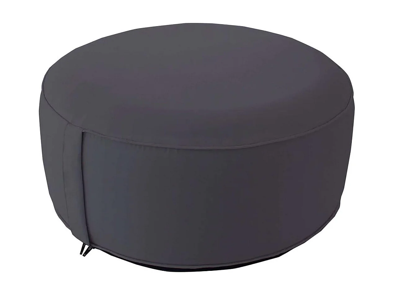 Pouf d'Extérieur Gonflable "Bornéo" 55cm Gris Foncé