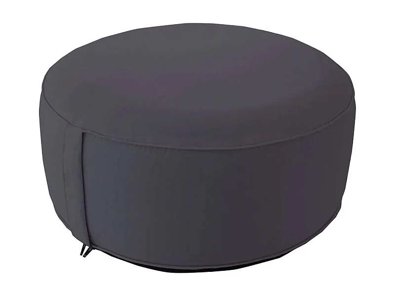 Pouf d'Extérieur Gonflable "Bornéo" 55cm Gris Foncé