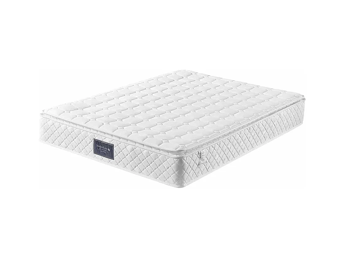 Lit avec rangement 140x200 lit double pour adolescent avec 4 tiroirs lumière LED et port de charge USB-C avec matelas en velours beige