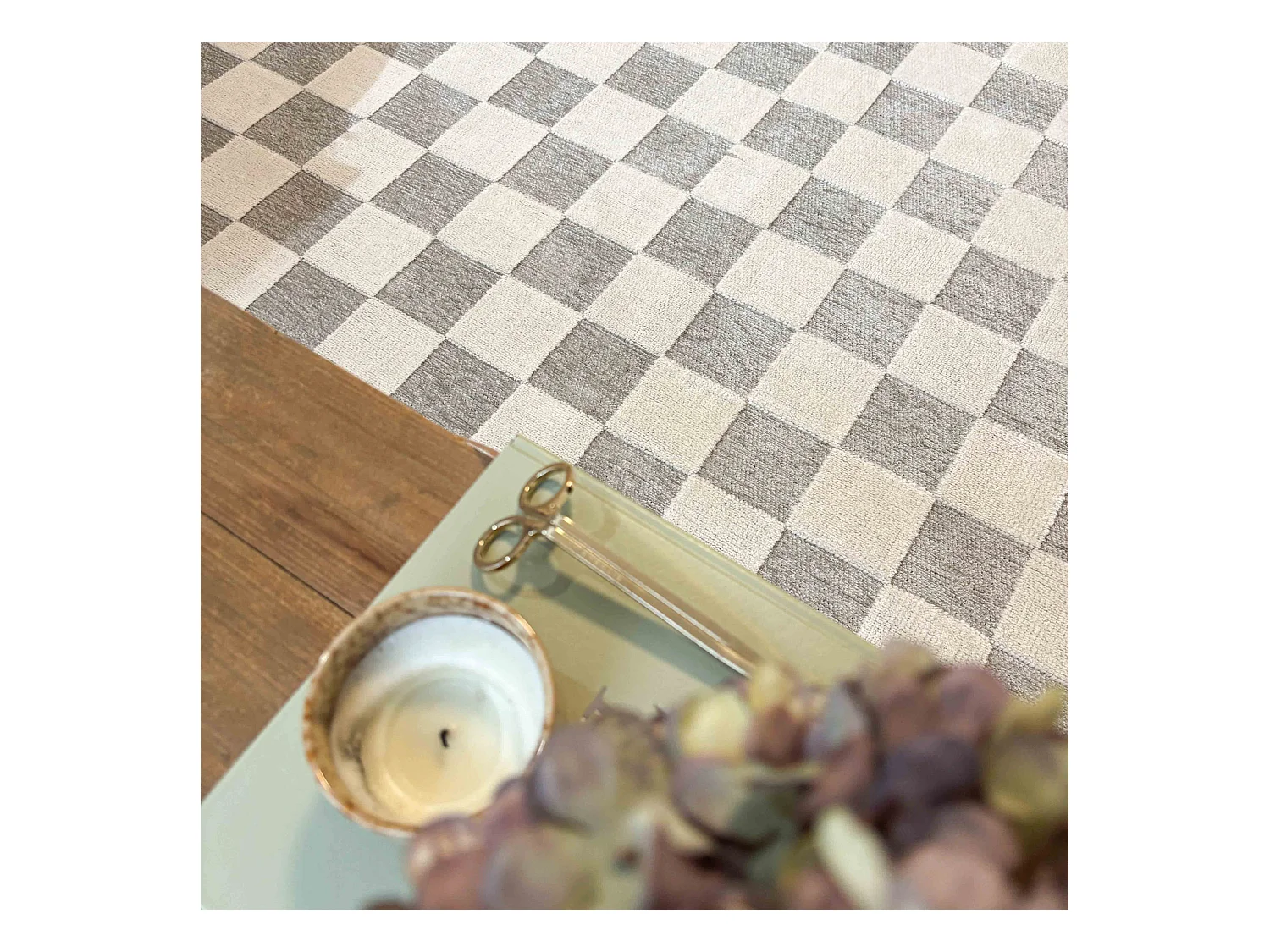 Tapis d'extérieur - 190x290cm - Gris - Réversible - 100% polypropylène - 1350gr / m² - NIROBI