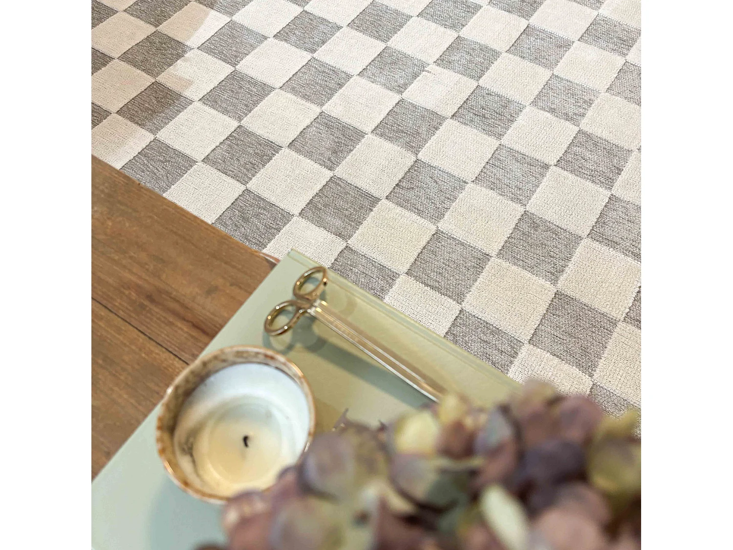 Tapis d'extérieur - 190x290cm - Gris - Réversible - 100% polypropylène - 1350gr / m² - NIROBI