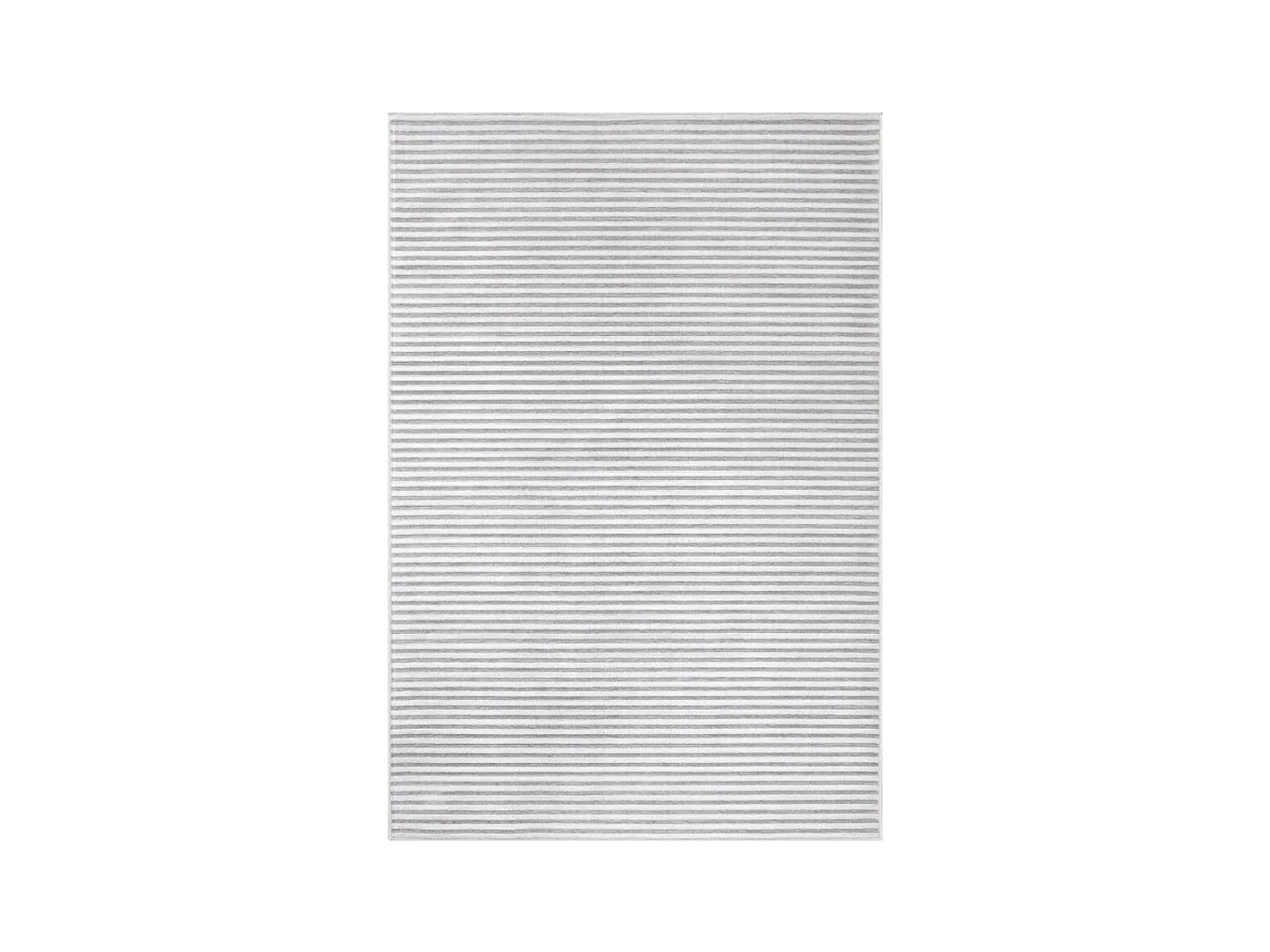 Tapis d'extérieur - 114x170cm - Gris - Réversible - 100% polypropylène - 1350gr / m² - GOA