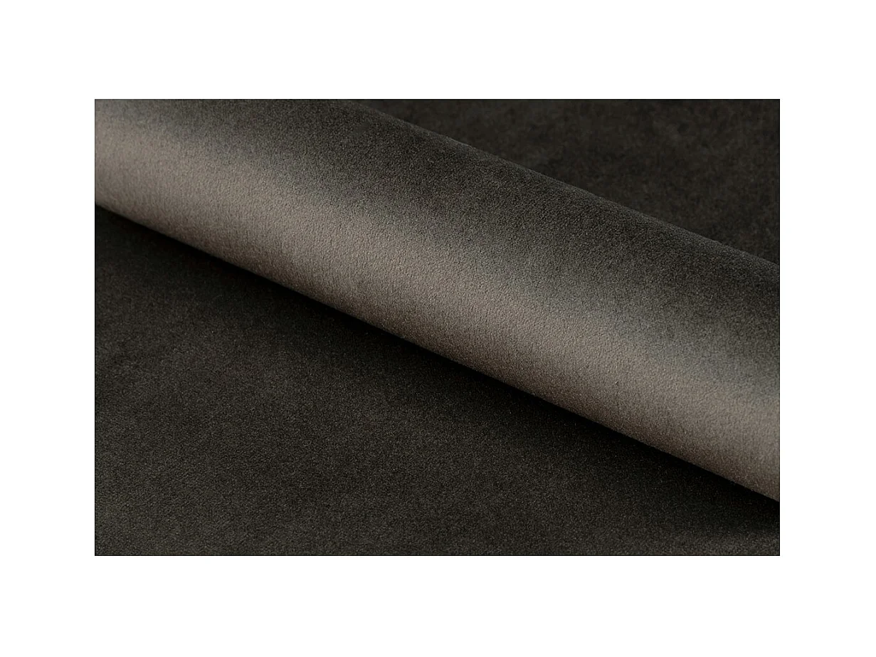 Paris fauteuil fonction pivotante velours gris marron.