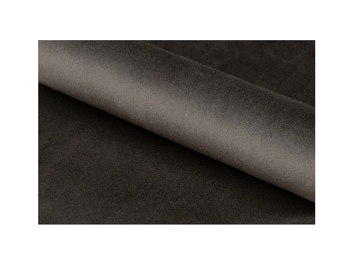 Paris fauteuil fonction pivotante velours gris marron.