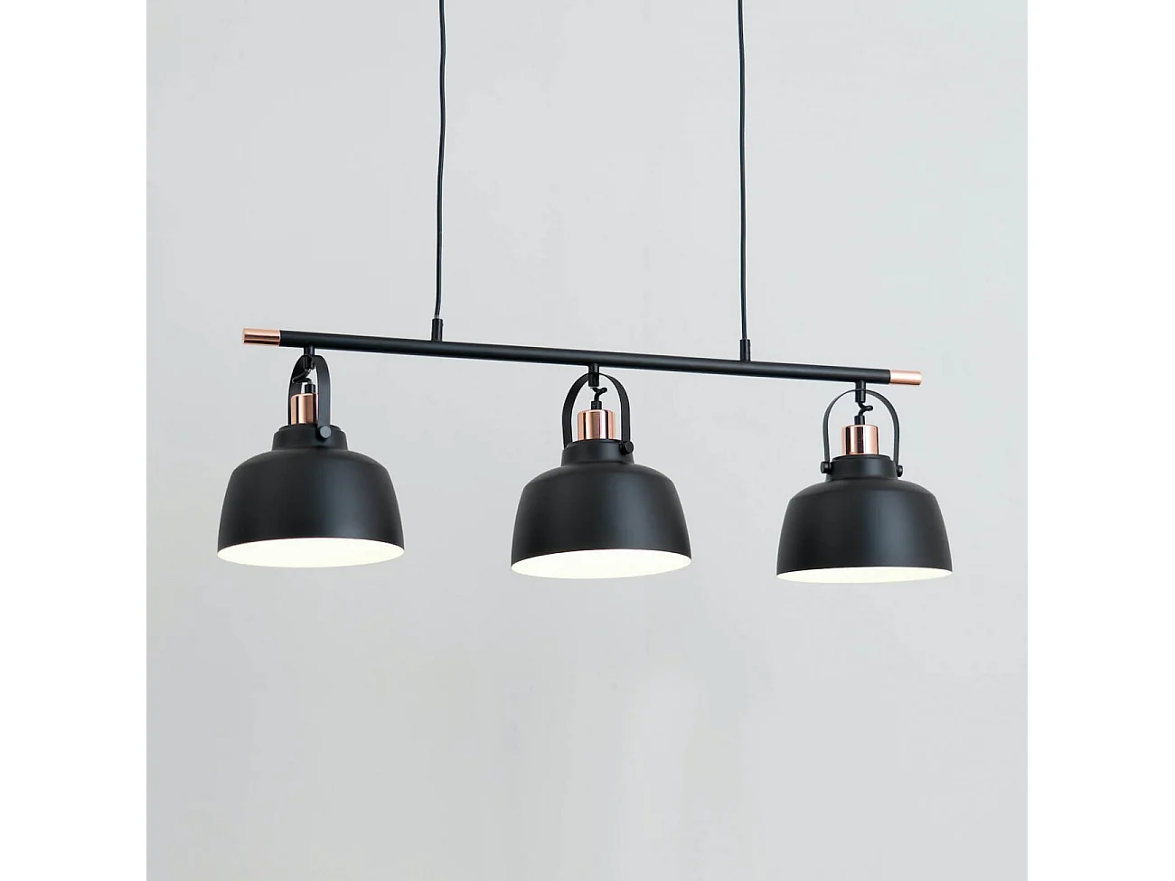 Suspension loft industrielle Triple - Musso